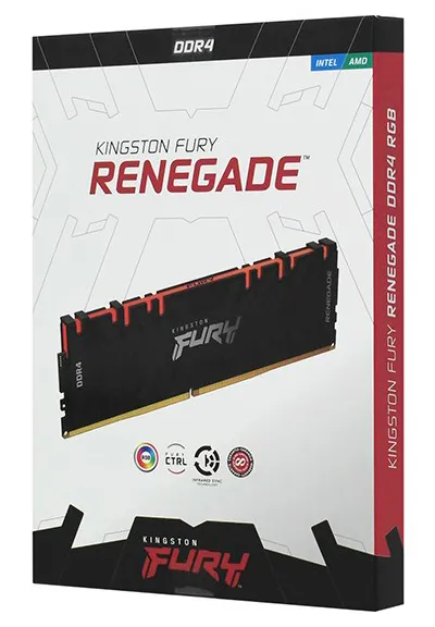 Оперативная память 16 GB kit Kingston Fury Renegade RGB KF430C15RBAK2/16