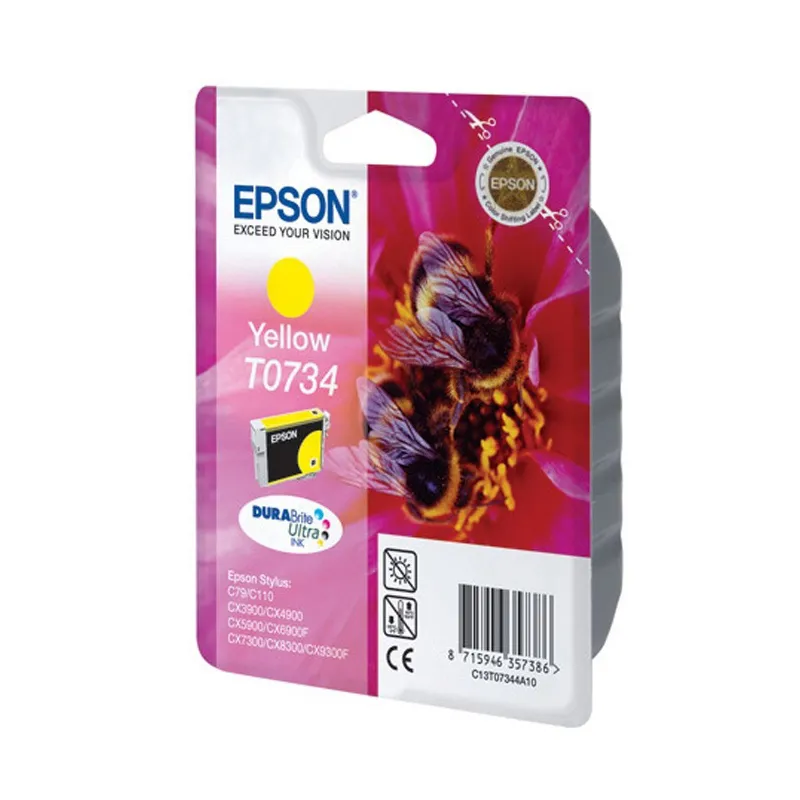 Картридж струйный Epson C13T10544A10 Желтый