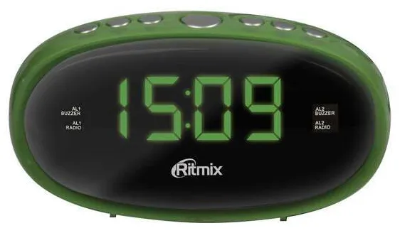 Радиочасы Ritmix RRC-616 Green