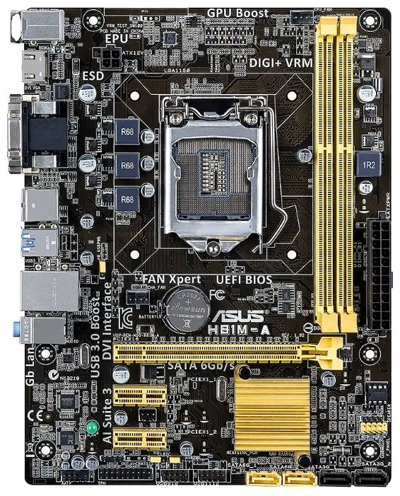 Материнская плата ASUS H81M-A