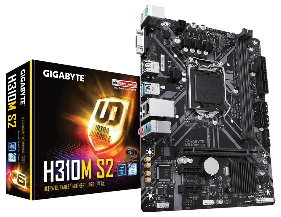 Материнская плата Gigabyte H310M S2 GAH31MS22-00-G
