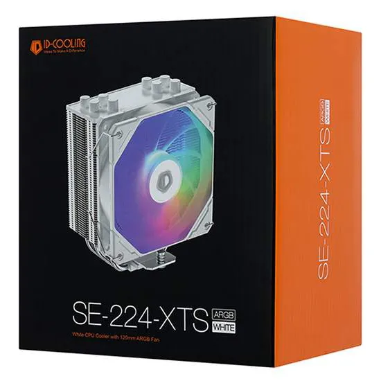 Кулер для процессора ID-Cooling SE-224-XTS ARGB WHITE