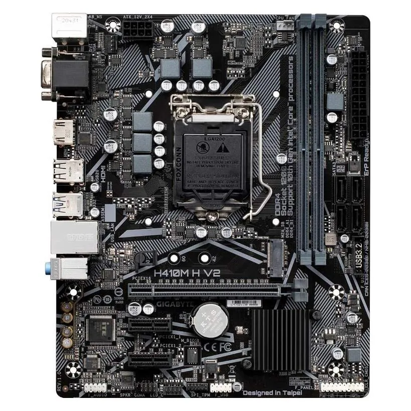 Материнская плата Gigabyte H410M-H V2