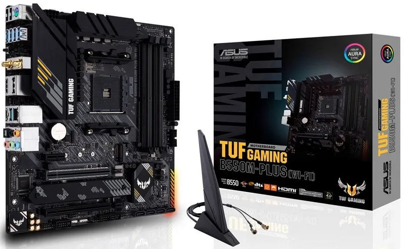 Материнская плата ASUS TUF GAMING B550-PLUS (WI-FI)