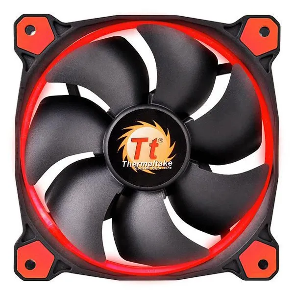 Кулер для корпуса Thermaltake Riing 12 LED Radiator Fan Red 3 Pack CL-F055-PL12RE-A