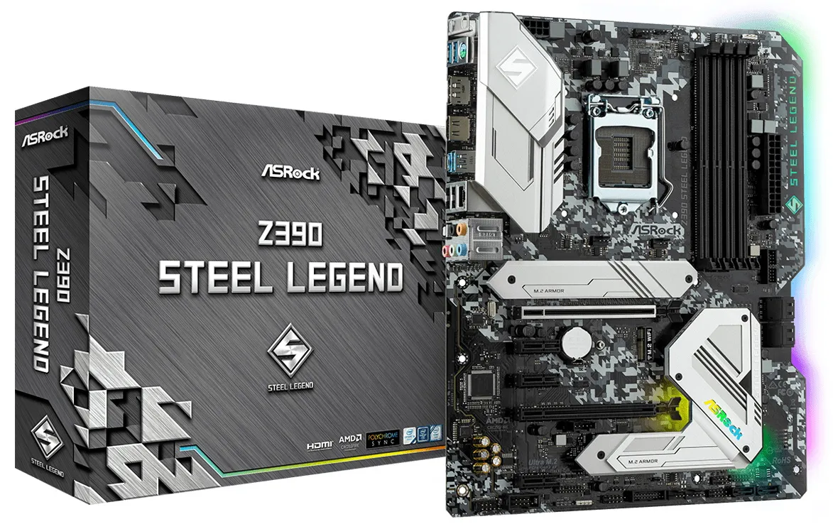 Материнская плата ASRock Z390 Steel Legend
