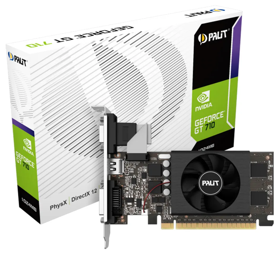Видеокарта 1Gb PALIT GT710 NE5T7100HD06-2081F