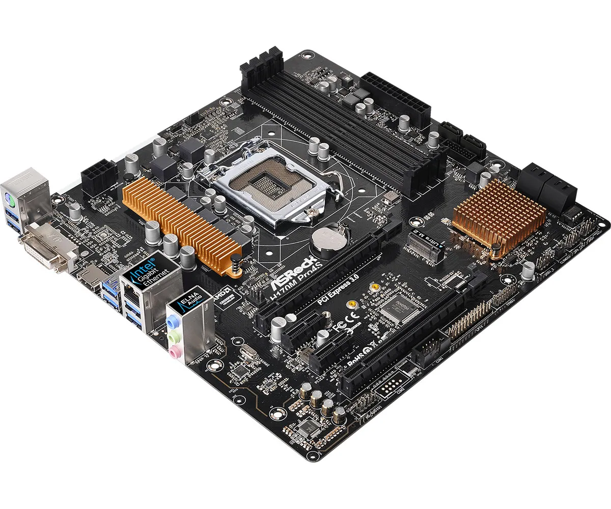Материнская плата ASRock Z170 Z170M PRO4S