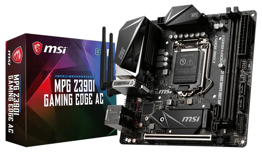 Материнская плата MSI MPG Z390I GAMING EDGE AC