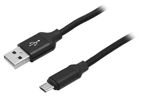 Кабель USB Type A-micro USB Ritmix RCC-411 Black