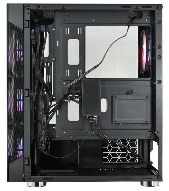 Корпус для ПК APEX-Y06 RGB black