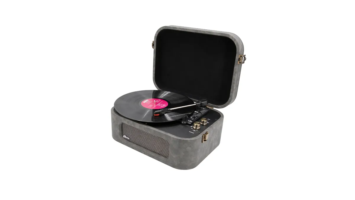 Проигрыватель виниловый Ritmix LP-190B серый
