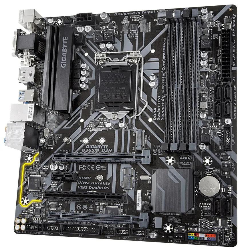 Материнская плата Gigabyte B365M D3H
