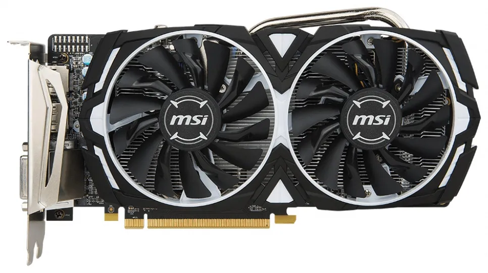 Видеокарта MSI Radeon RX 570 ARMOR 4G OC