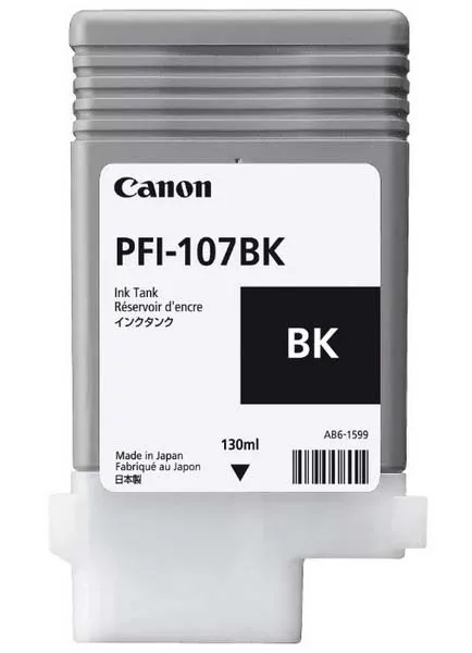 Тонер Canon PFI-107BK №107 Черный 6705B001