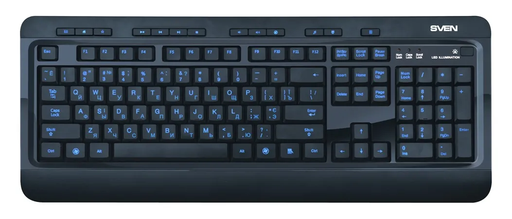Клавиатура SVEN Comfort 7600 EL