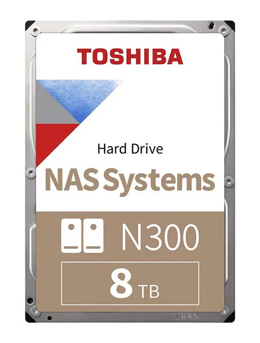 Жёсткий диск 8 Tb Toshiba N300 HDWG180UZSVA