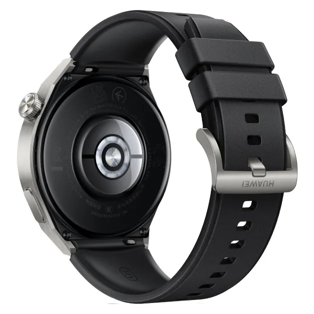 Смарт-часы Huawei Watch GT3 Pro 46mm Black Fluoroelastomer Strap