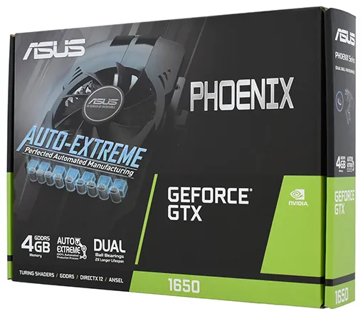 Видеокарта 4GB Asus GTX 1650 PH-GTX1650-4G