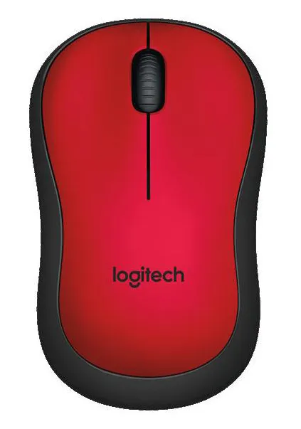 Компьютерная мышь Logitech M220 Silent 910-004880 red