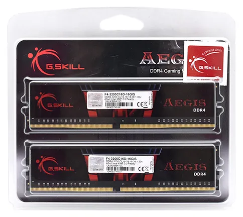 Оперативная память 16 GB kit G.SKILL AEGIS F4-3200C16D-16GIS