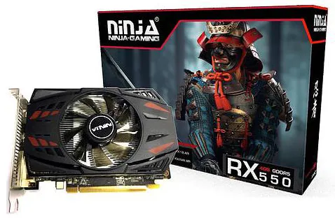 Видеокарта 4 GB Sinotex Ninja RX 550 AHRX55045F