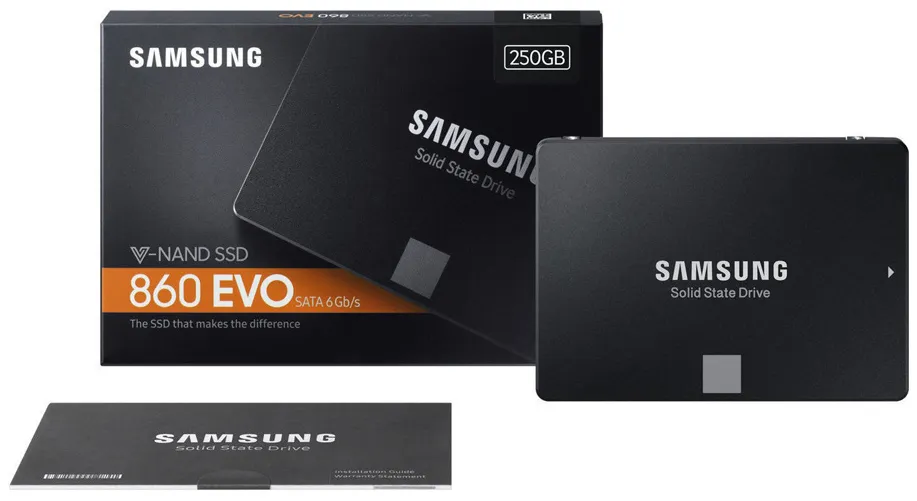 SSD накопитель 250 Gb Samsung 860 EVO MZ-76E250BW