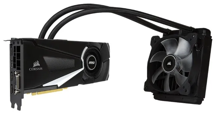 Видеокарта MSI GeForce GTX 1080 SEA HAWK X