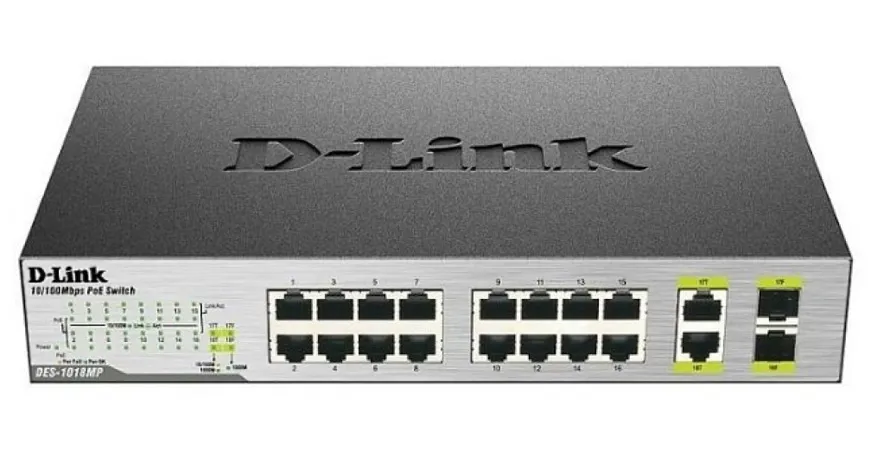 Коммутатор D-Link DES-1018MP/A1A