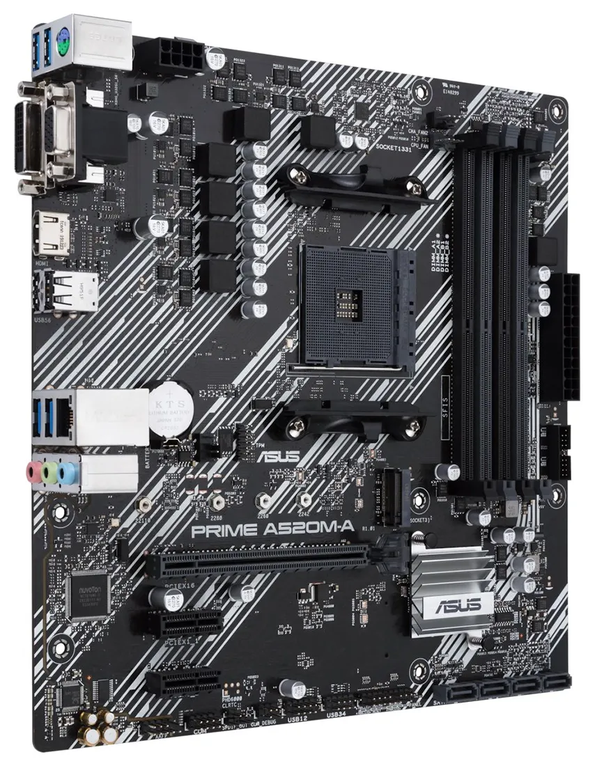 Материнская плата ASUS PRIME A520M-A