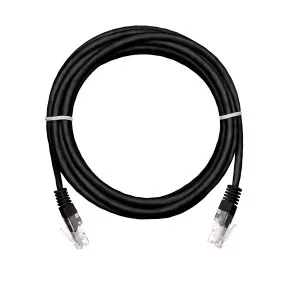 Патч-корд NETLAN EC-PC4UD55B-BC-PVC-010-BK
