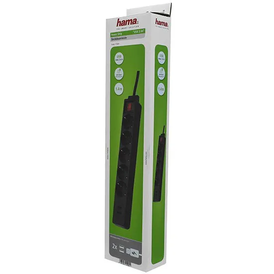 Сетевой фильтр Hama 00137351 Black
