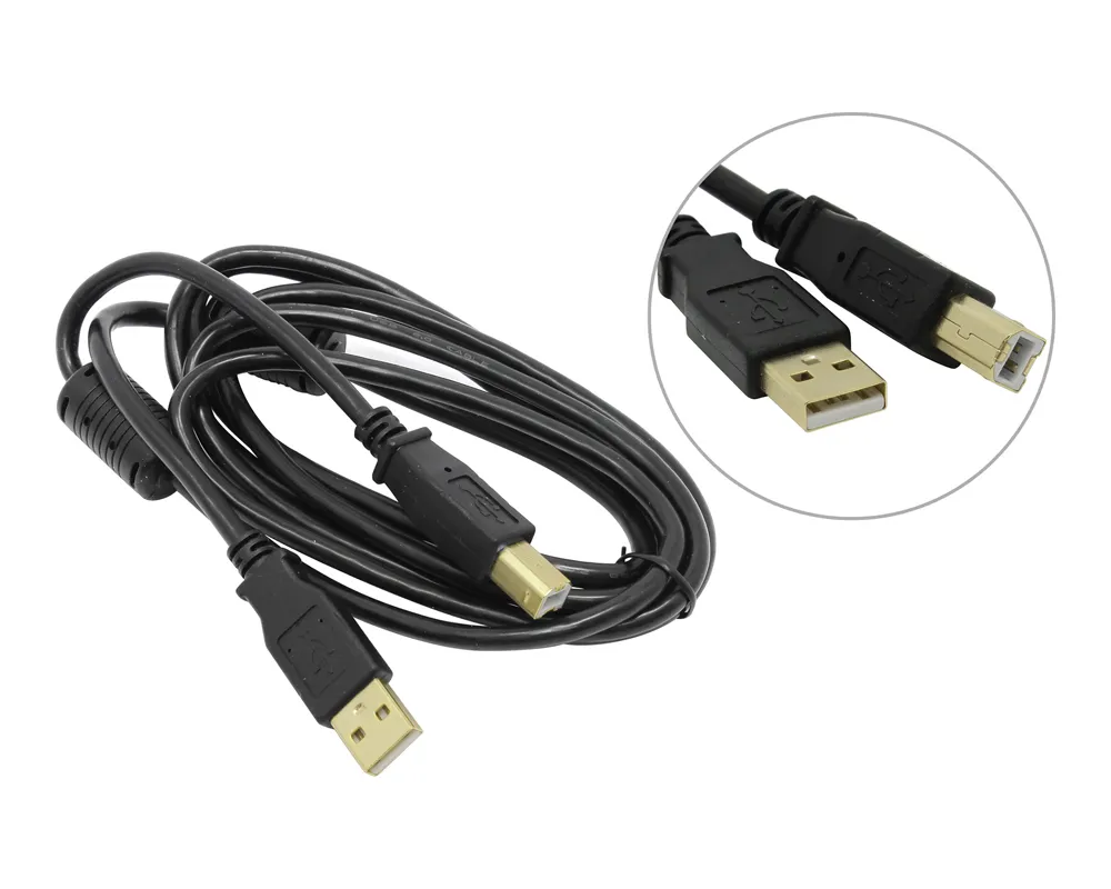 Кабель Defender USB04-06PRO USB 3.0 AM-BM 1.8 м
