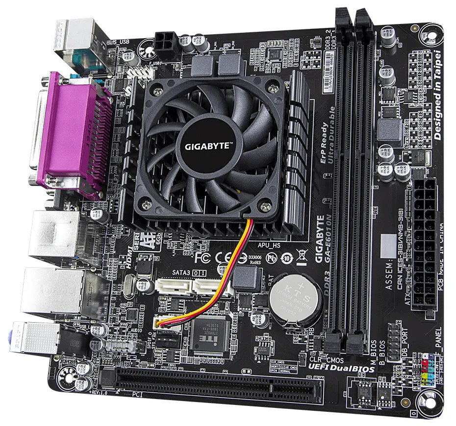 Материнская плата Gigabyte GA-E6010N