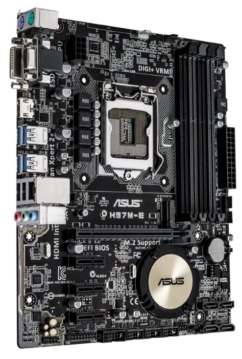 Материнская плата ASUS H97M-E