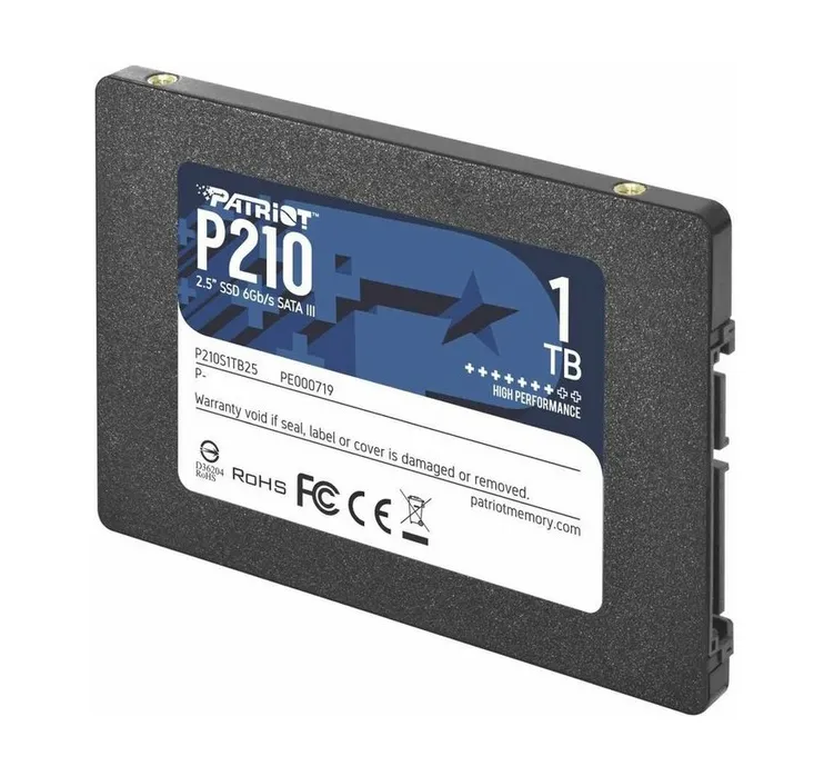 SSD накопитель 1000 GB PATRIOT P210 P210S1TB25