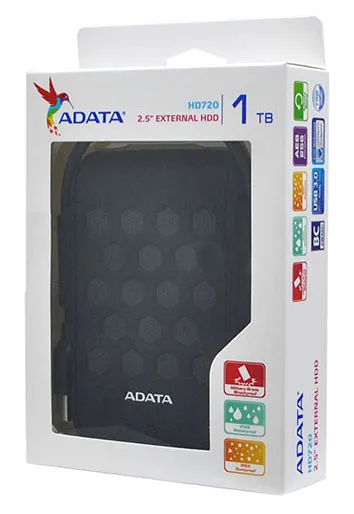 Внешний жесткий диск 1 TB ADATA HD720 AHD720-1TU3-CBK