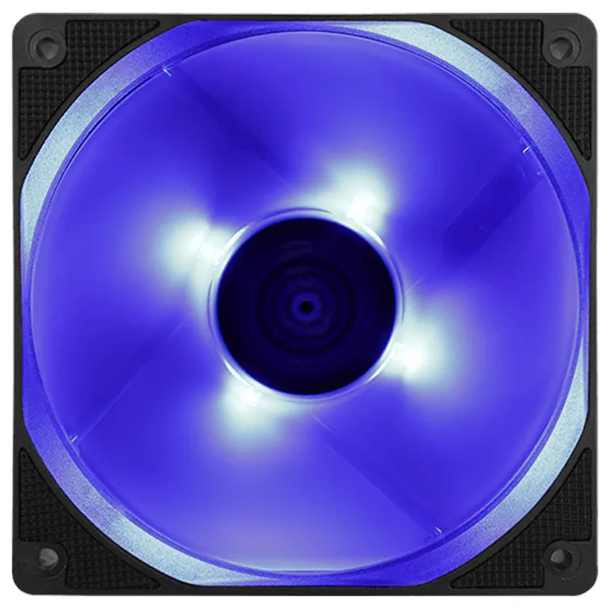 Кулер для кейса AeroCool Motion 12 plus Blue