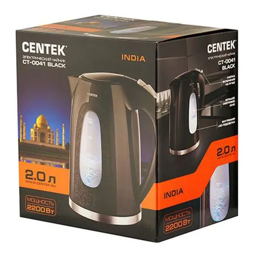 Электрочайник Centek CT-0041 Black