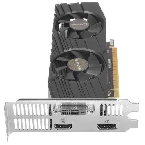 Видеокарта 4Gb Gigabyte GTX1650 4G Low Profile GV-N1650D5-4GL