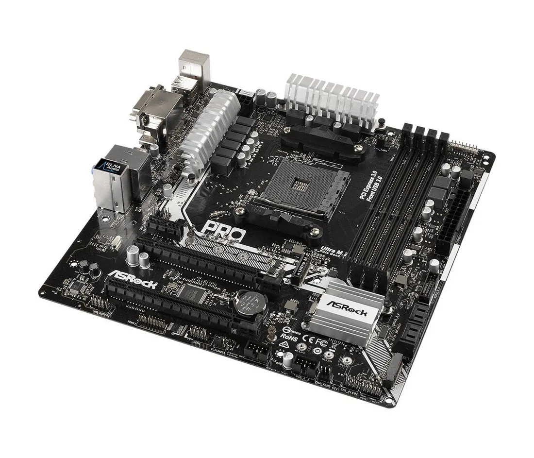 Материнская плата ASRock AB350M PRO4