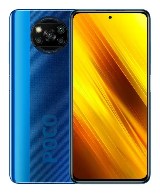 Смартфон Poco X3 6/64GB Cobalt Blue