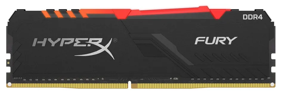 Оперативная память 8 GB Kingston HyperX Fury RGB HX434C16FB3A/8