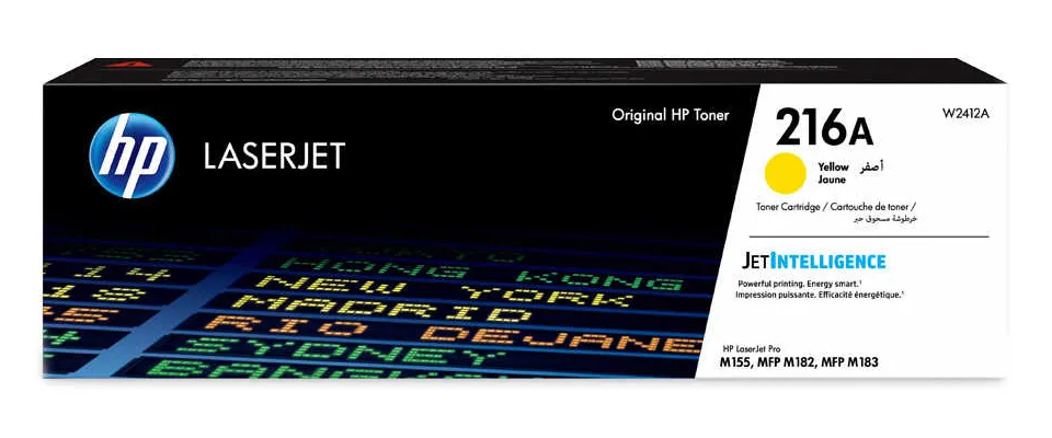 Тонер-картридж HP 216A Yellow w2412a