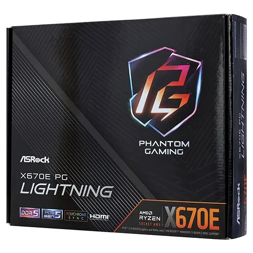 Материнская плата ASRock X670E PG LIGHTNING D5