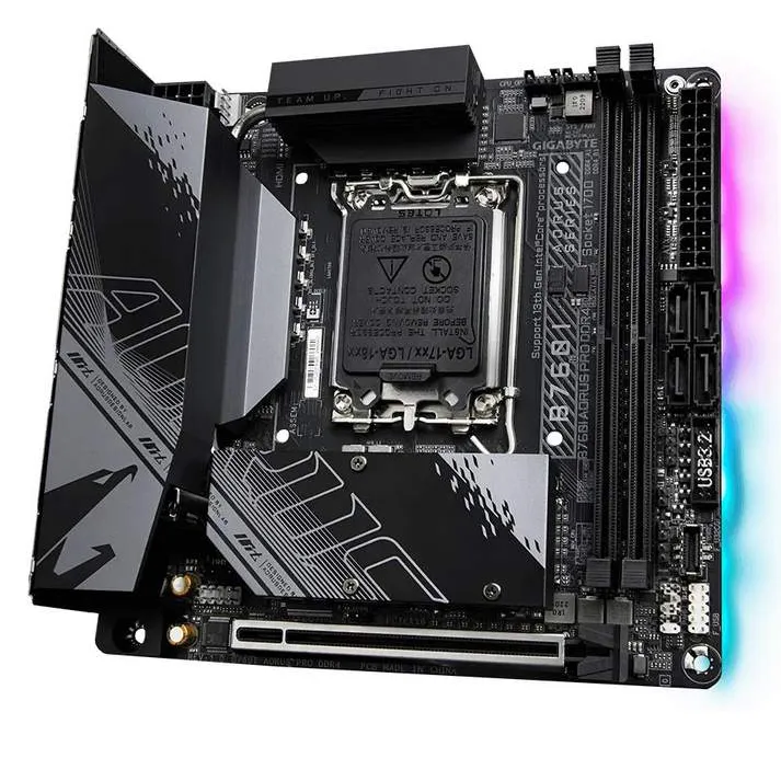 Материнская плата Gigabyte B760I AORUS PRO D4