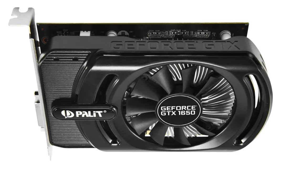 Видеокарта 4Gb Palit GTX1650 STORMX OC NE51650S06G1-1170F