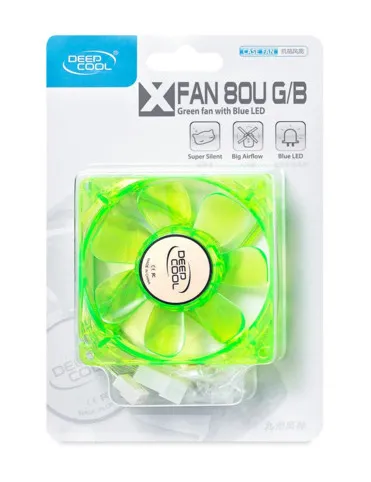 Кулер для кейса Deepcool XFAN 80U G/B