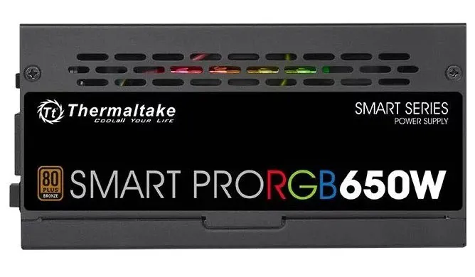 Блок питания Thermaltake Smart Pro RGB 650W PS-SPR-0650FPCBEU-R