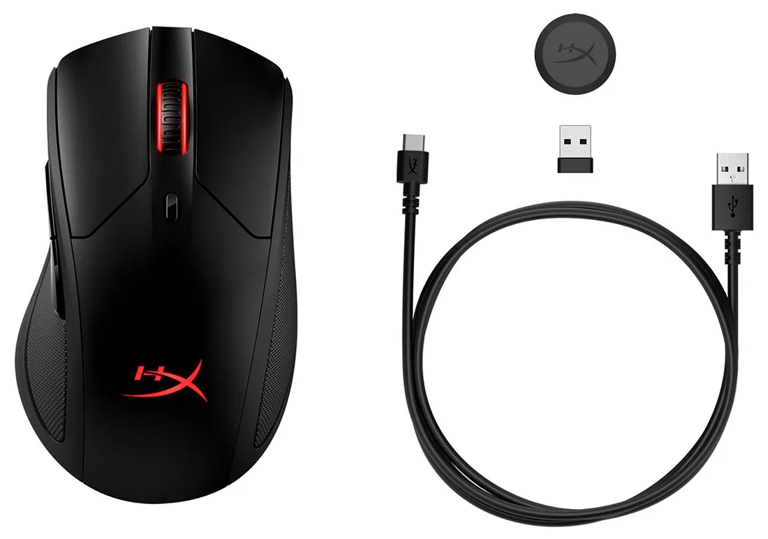 Компьютерная мышь Kingston HyperX Pulsefire Dart HX-MC006B black